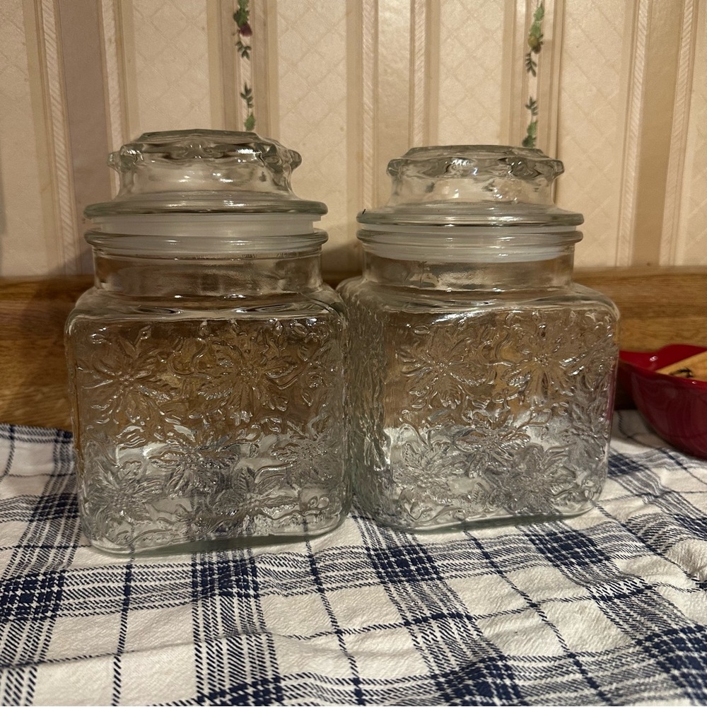 VINTAGE PRINCESS HOUSE FANTASIA SQUARE CANISTER SET